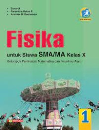 Image of FISIKA UNTUK SMA/MA KELASX KURIKULUM 2013